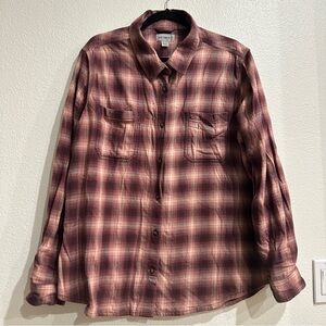 Carhartt Women’s Plaid Button- Down Shirt